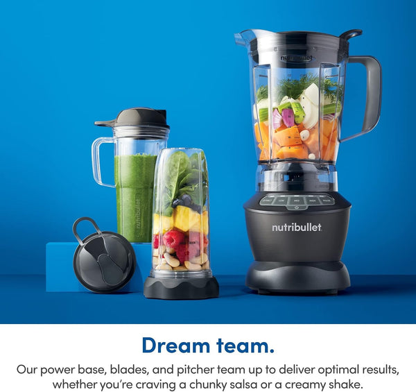 Nutribullet ZNBF30500Z Blender Combo 1200 Watt, 1200W, Dark Gray6