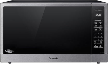 Panasonic NN-SN98JS Microwave Oven Stainless Steel Countertop/Built-In with Inverter Technology and Genius Sensor, 2.2 Cubic Foot, Stainless Steel1