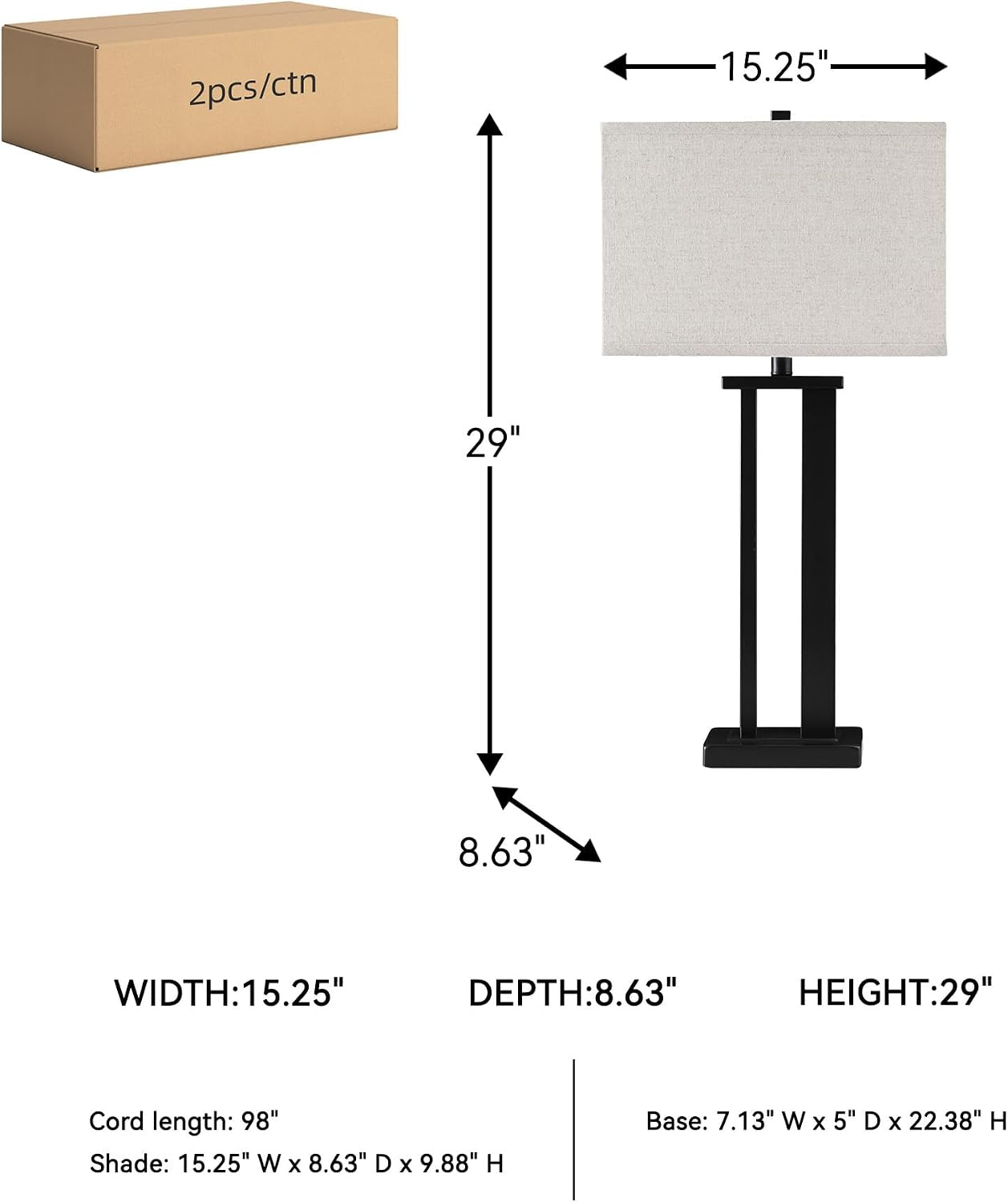 signature-design-by-ashley-aniela-table-lamp-set-of-2-29-inch-bronze-solid-metal-base-with-a-rectangular-fabric-shade-versatile-3-way-lamps-for-living-room-spaces-and-narrow-end-tables