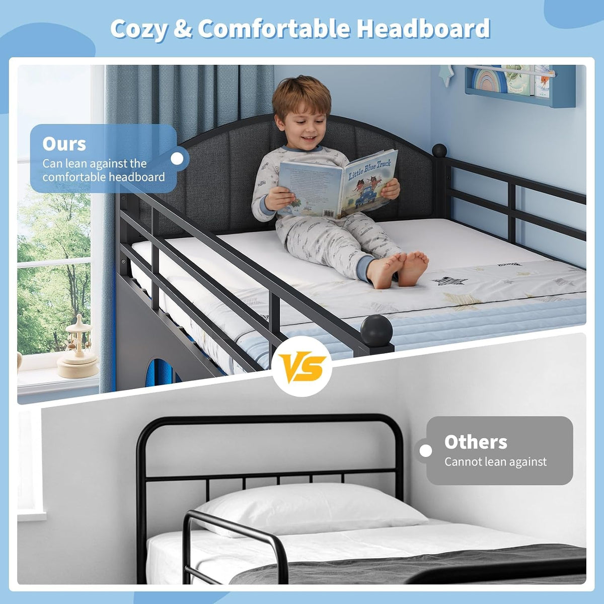 twin-loft-bed-with-8-storage-drawers-led-lights-upholsterd-headboard-inclined-ladder-play-curtain-kids-loft-bed-with-safety-guardrail-under-bed-play-area-black