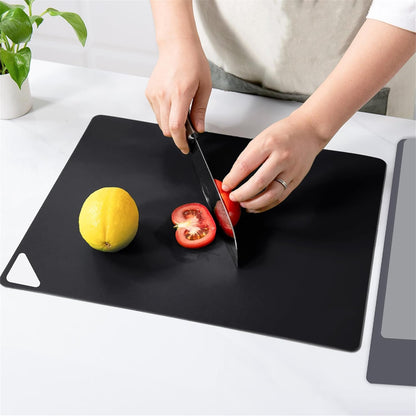 Flexible Plastic Cutting Boards Mats for Kitchen, Flexible Non Slip Cutting Mat, Thin Cutting Sheets, BPA Free, Dishwasher Safe, Multi Sizes6
