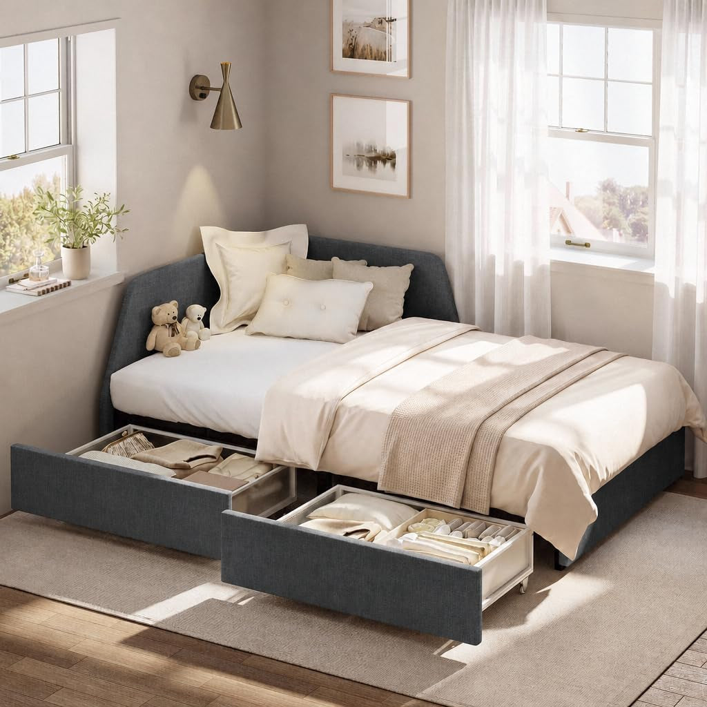 premium-full-corner-daybed-with-2-drawers-and-headboard-grey