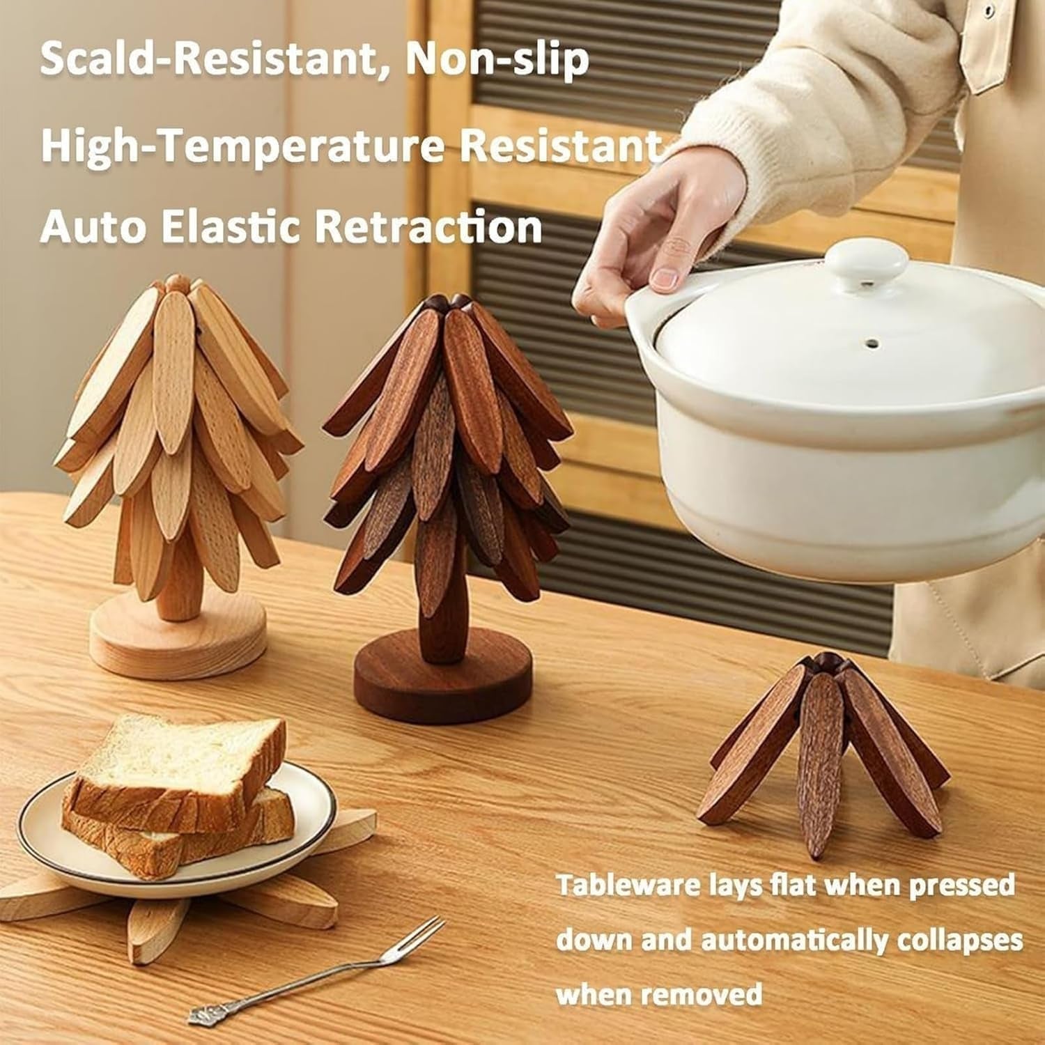 wooden-tree-trivets-trivets-for-hot-dishes-tree-coasters-set-of-5-with-stand-foldable-kitchen-trivets-1-stand-like-a-christmas-tree-trivets-for-pots-pans-bowls-teapots