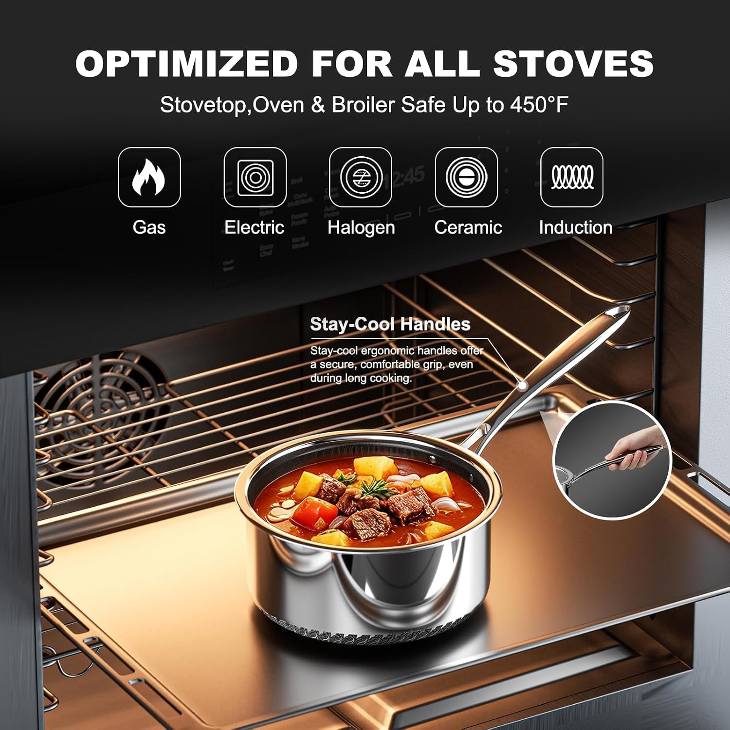 hybrid-nonstick-8-pc-stainless-steel-cookware-set-pots-and-pans-set-with-2-silicone-trivets-2-3-8-qt-pots-etched-surface-stay-cool-handles-dishwasher-oven-safe-compatible-with-all-cooktops