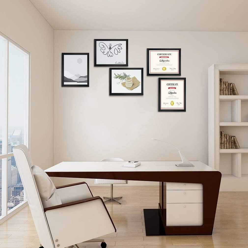8-5x11-certificate-frame-set-of-7-8-5-by-11-picture-diploma-document-frames-for-wall-or-tabletop-display-black