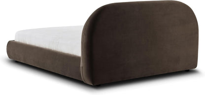 POLY & BARK Genoa King Size Bed – Modern King Bed Frame with Upholstered Headboard, Contemporary Bedroom Furniture, Premium Construction, and Timeless Design5