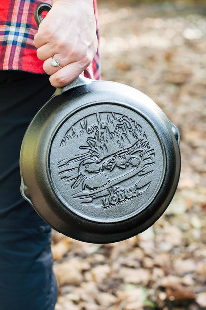 Wildlife Series Cast Iron Skillet, Duck, 8 Inches | Collectible Cast Iron Cookware with Wildlife Design for Everyday Cooking, Stovetop, Oven & Campfire, Non-Toxic, Made in USA9