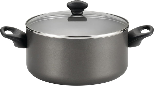 Nonstick Aluminum Pots and Pans Set, 15-Piece | Dishwasher Safe Nonstick Cookware Set with Lids for Everyday Cooking and Easy Cleanup, in Pewter12