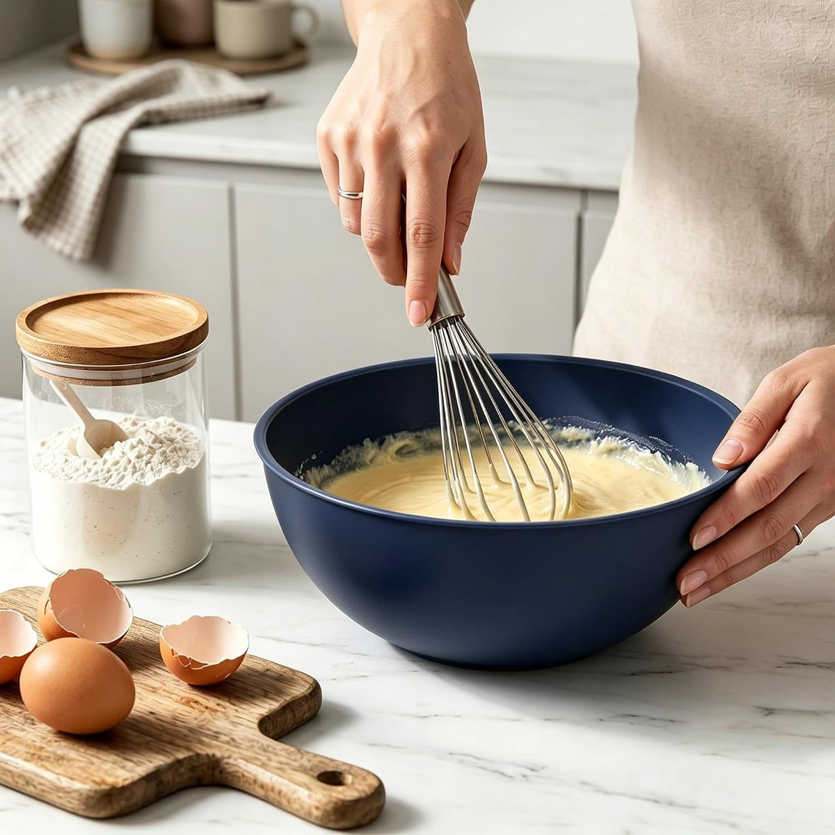 bpa-free-plastic-round-mixing-bowl-with-lids-12-pack-nesting-bowls-with-lids-set-microwave-and-dishwasher-safe-prep-serving-bowls-great-for-mixing-baking-serving-haze-blue-12pcs