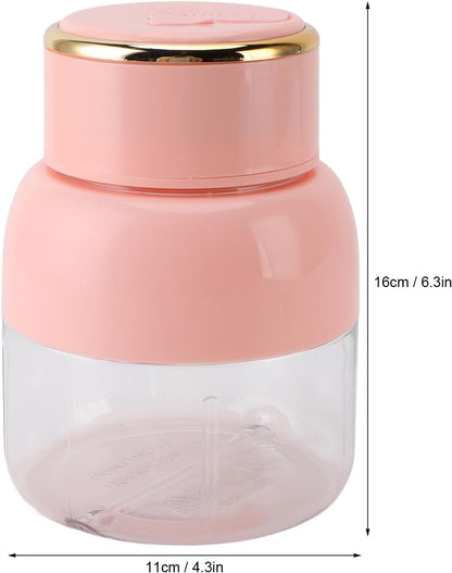 Portable Blender 800Ml USB Rechargeable Smoothie Cup | Bpa-Free Food Grade Material, 2000Mah Battery, Compact 11X16Cm, Detachable for Easy Cleaning, Includes Straw and USB Cable2