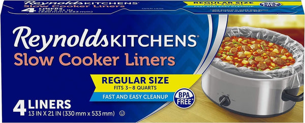 Reynolds Slow Cooker Liners, Regular, 4 Count. (Pack of 10)2