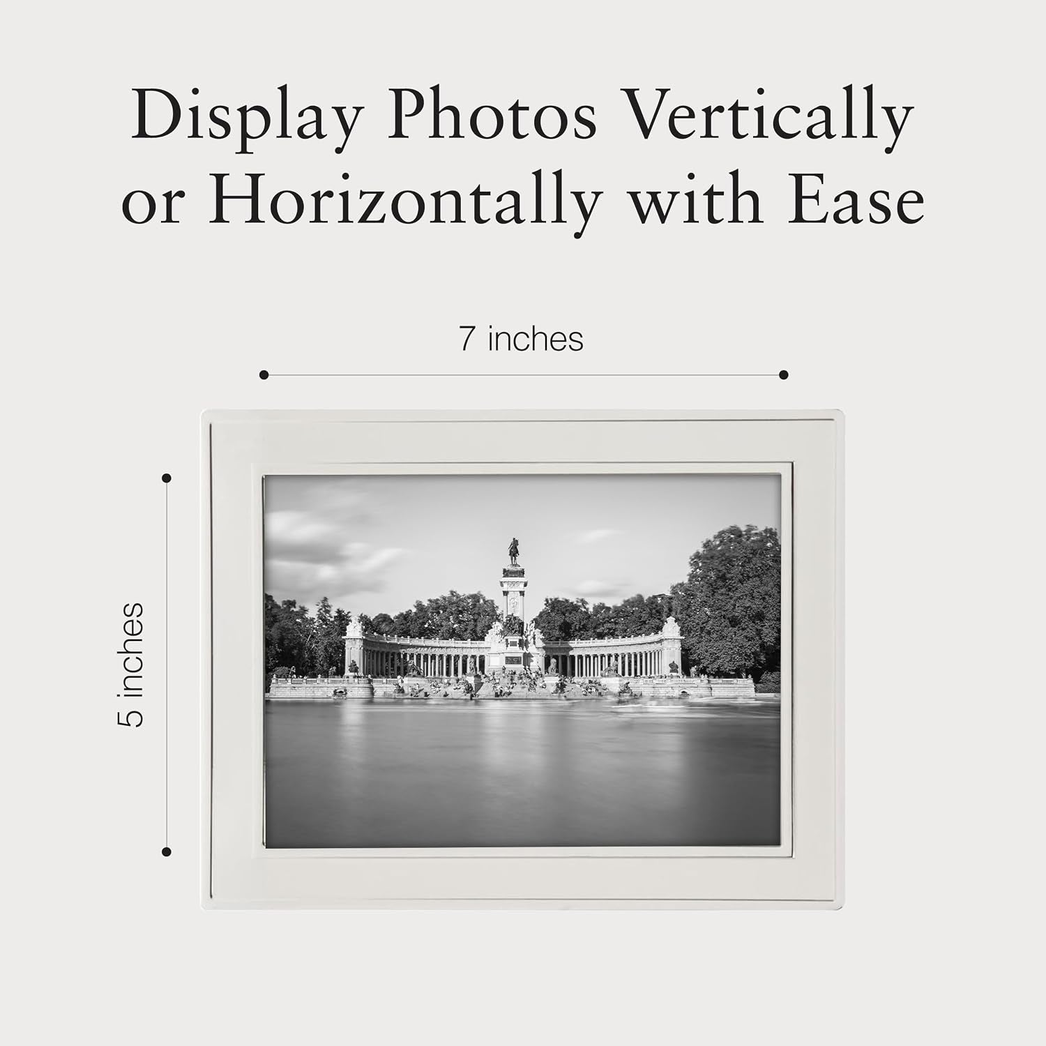 double-border-plain-silver-picture-frame-tarnish-resistant-finish-perfect-photo-frame-for-any-end-table-credenza-shelf-or-nightstand-silver-5x7