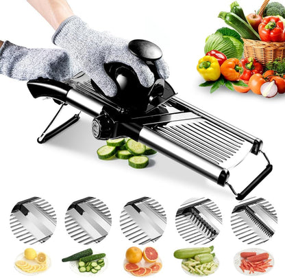 Mandoline Slicer for Kitchen, Mandolin and Julienne for Vegetables1