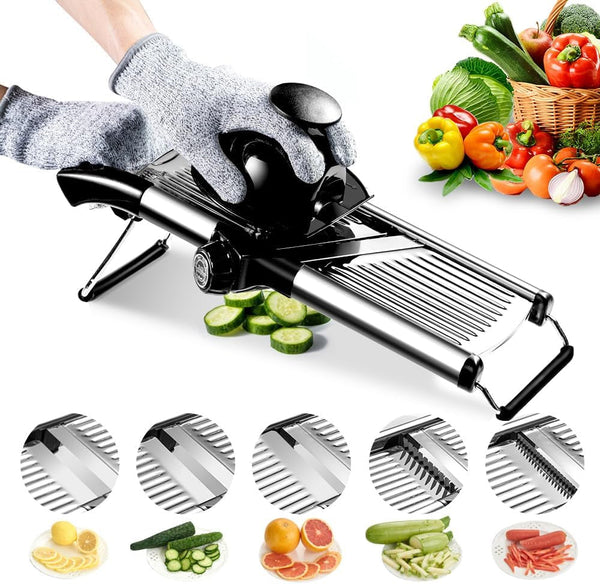 Mandoline Slicer for Kitchen, Mandolin and Julienne for Vegetables1