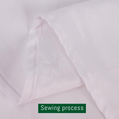 10 Pack round Tablecloth White 120 Inch, Stain Resistant and Wrinkle Polyester Fabric, Washable Table Cover for Kitchen Dining, Wedding, Buffet Table, Holiday Party3