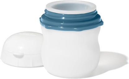 OXO Good Grips Prep & Go Silicone Squeeze Bottles 2 Pack-2.3Oz, Ocean Blue7
