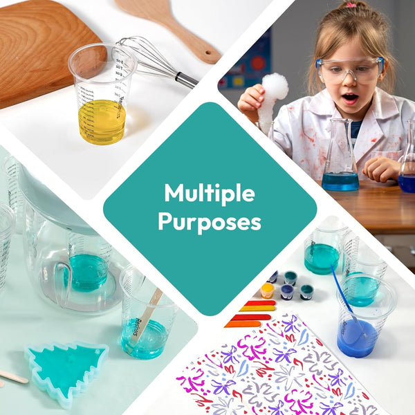 Epoxy Measuring Cups, 50PCS Resin Mixing Cups Set with Sticks7