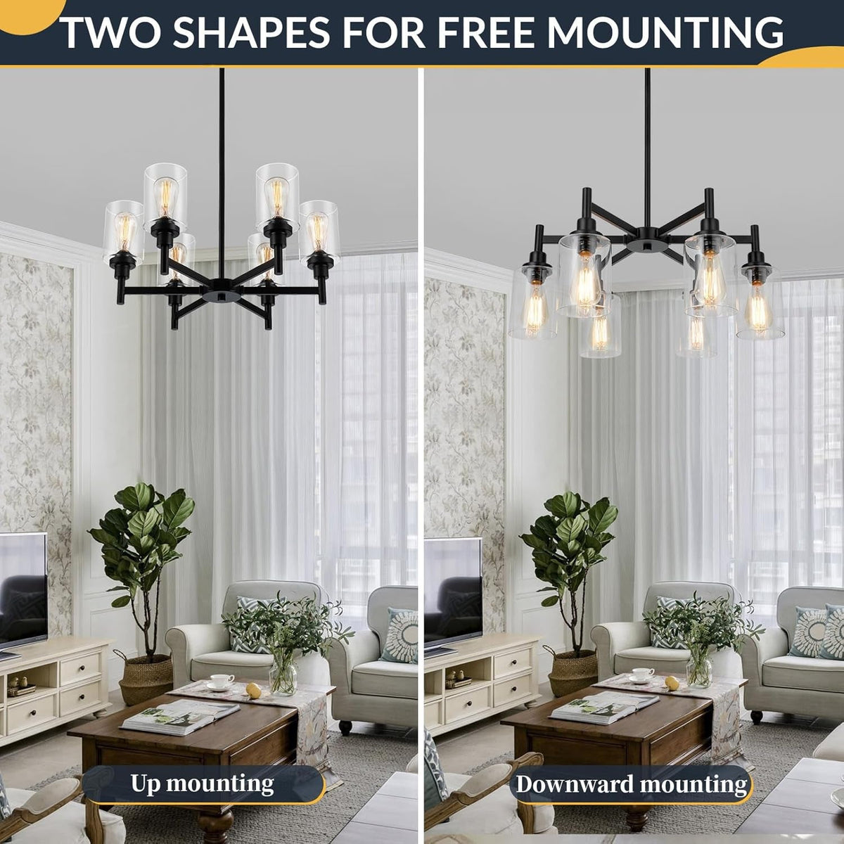black-farmhouse-chandeliers-for-dining-room-light-fixtures-over-table