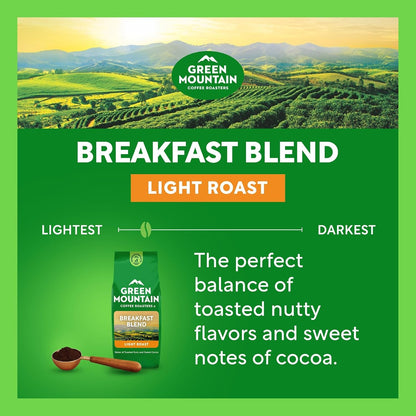 Breakfast Blend, Ground Coffee, Bagged 18 Oz7