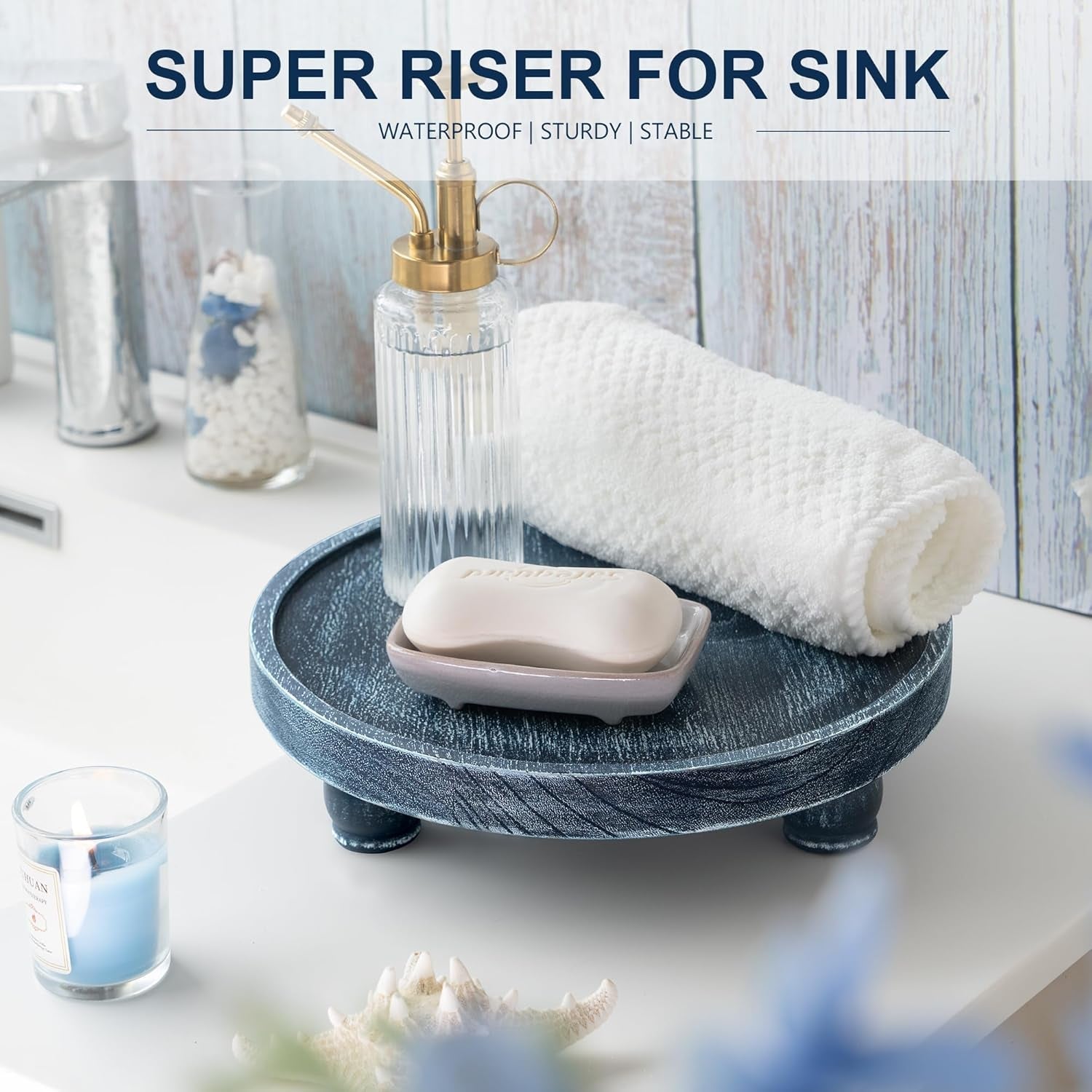 round-wood-riser-for-kitchen-counter-bathroom-decorative-tray-blue-10display-stand-non-slip-mat-ideal-soap-holder-vanity-organizer-blue-bathroom-decor-blue-bathroom-accessories