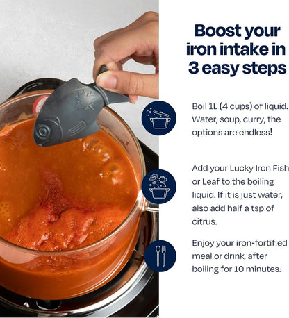 The Original  ®. No Side-Effect Iron Source. 5-Years Supply. | Tackle Iron Deficiency Naturally. Make Your Meals or Drinks Iron-Rich. Fda-Certified Iron. Clinically Proven. Gentle on Gut.7