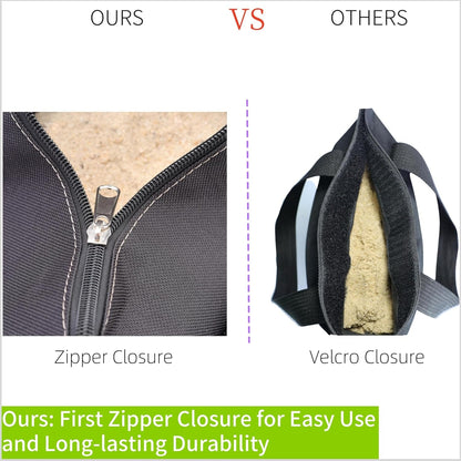 140 LBS Zipper Top Sand Bags for Canopy Legs (Without Sand) Sand Bags for Weight - Sandbags for Gazebo Legs, Pop up Canopy Tent Weights - Canopy Weight Bags, Set of 44
