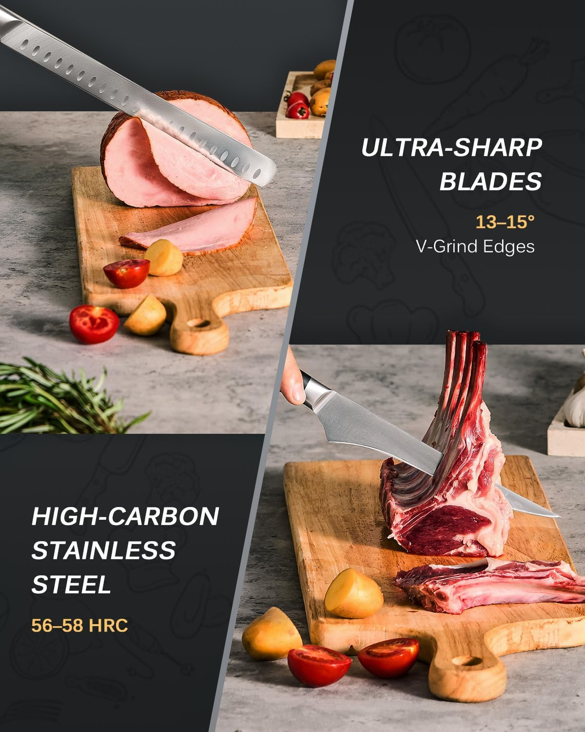2pc-kitchen-knife-set-japanese-steel-boning-slicing-knife-set-56-58-hrc-german-1-4116-steel-full-tang-blades-pakkawood-handles-meat-fruit-vegetable-prep-carving-set-with-sheaths
