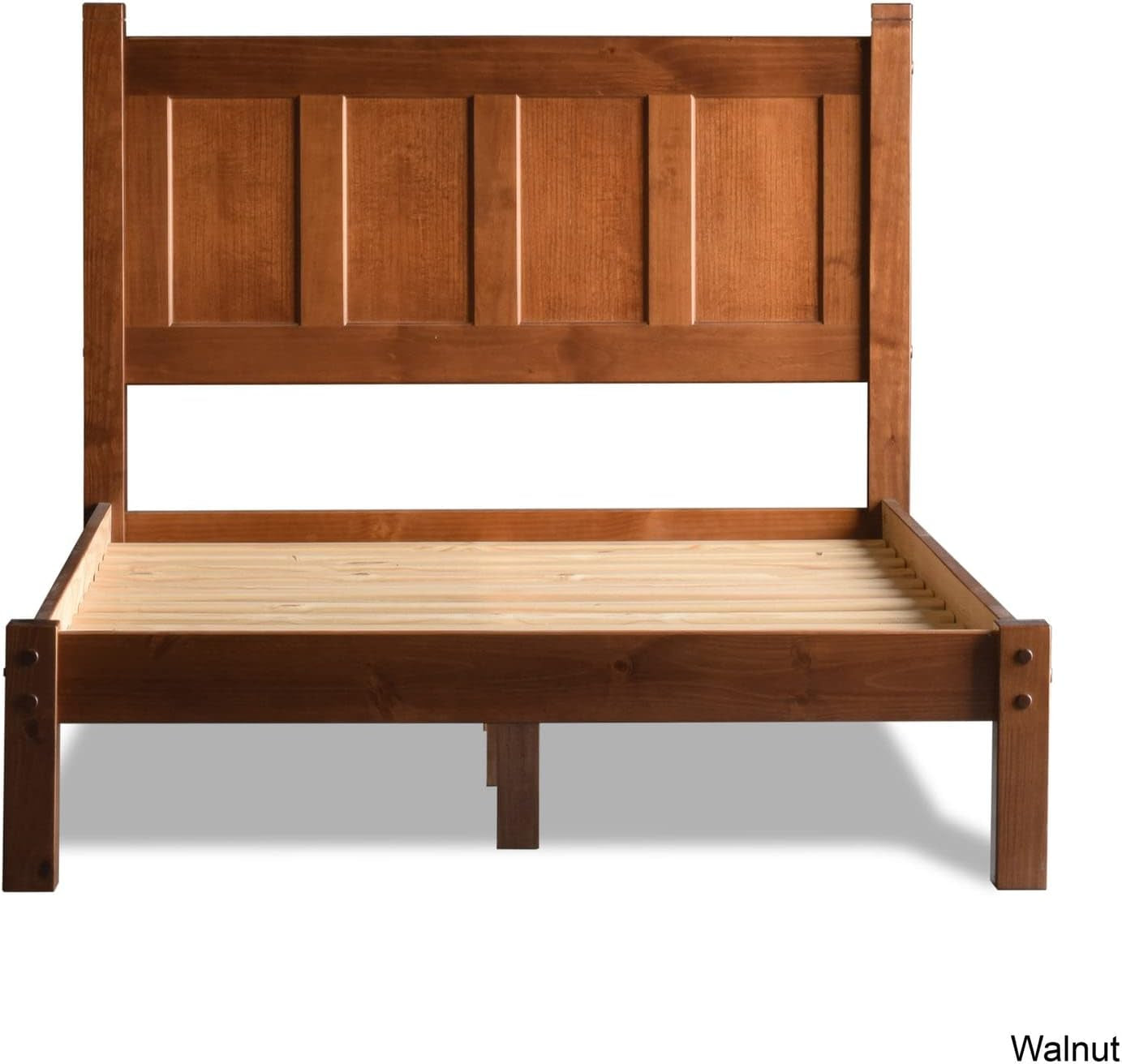 shaker-solid-wood-panel-platform-bed-queen-size-walnut