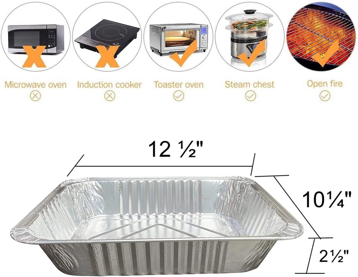 aluminum-pans-9x13-disposable-foil-pans-10-pack-half-size-deep-steam-table-pans-extra-thick-for-baking-cooking-roasting-heating-serving-lining-steam-table-trays