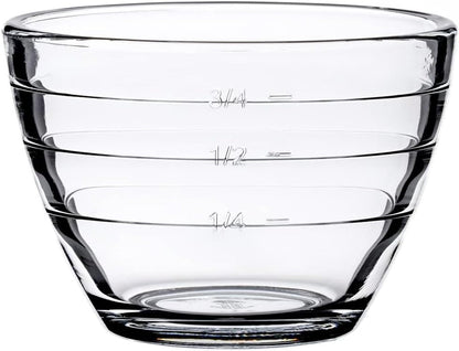 Glass 6 Piece 2 Cup 4-IN-1 PREP BOWLS2