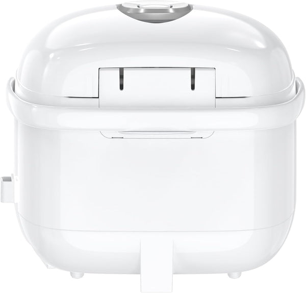 Panasonic SRZC123L Rice Cooker, 6-Cup Uncooked/12-Cup Cooked, Fuzzy Logic Microcomputer, Thick Non-Stick Aluminum Pan, Detachable Inner Lid, 10 Programs, Auto Keep Warm, Keep Warm, White4