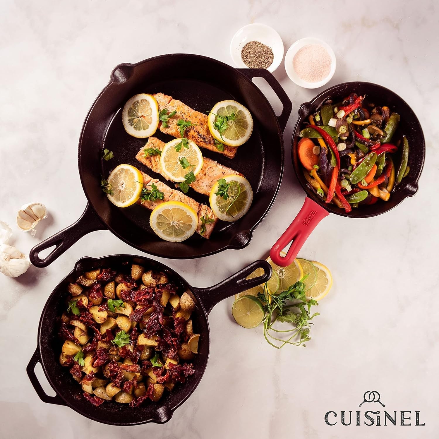 cast-iron-skillet-set-8-10-12-inch-pre-seasoned-frying-pans-silicone-handle-grip-covers-indoor-outdoor-oven-grill-stove-bbq-fire-induction-safe-kitchen-and-camping-cookware