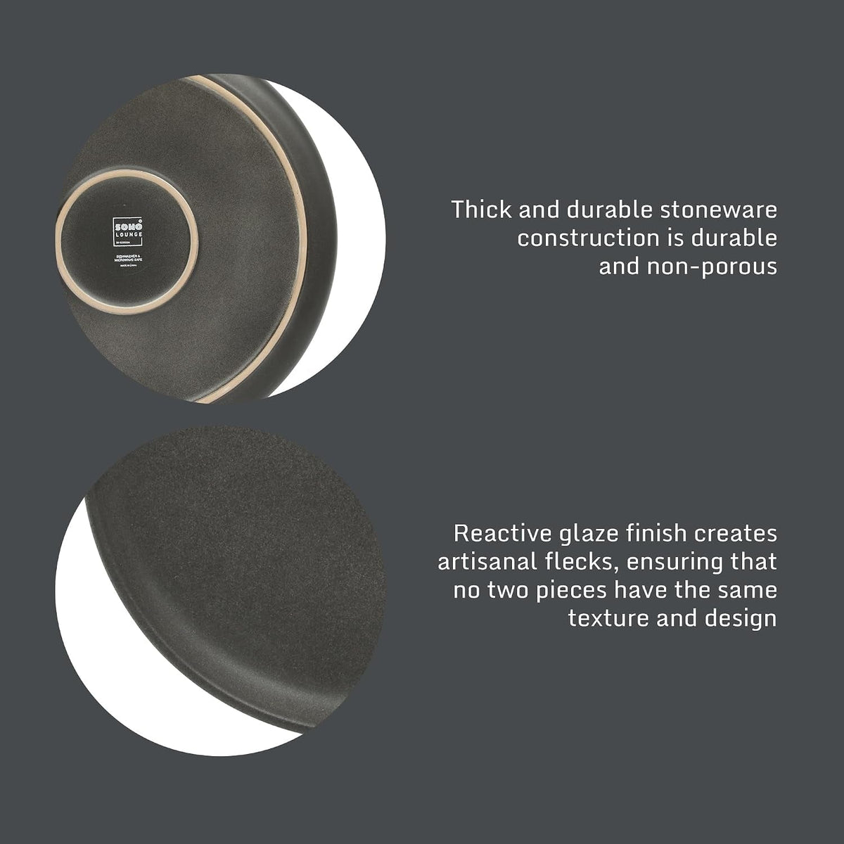 pasco-12-piece-service-for-4-plates-and-bowls-reactive-glaze-dishes-stoneware-ceramic-dinnerware-set-black
