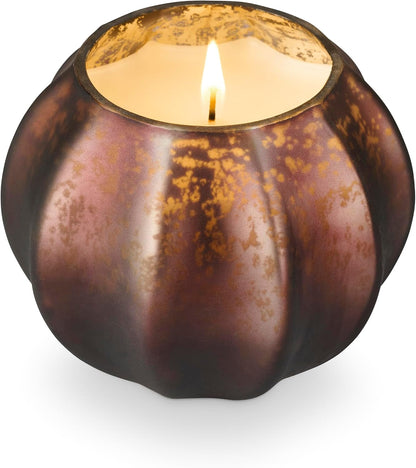 Illume Midnight Pumpkin Mercury Pumpkin Candle, Black and Orange3
