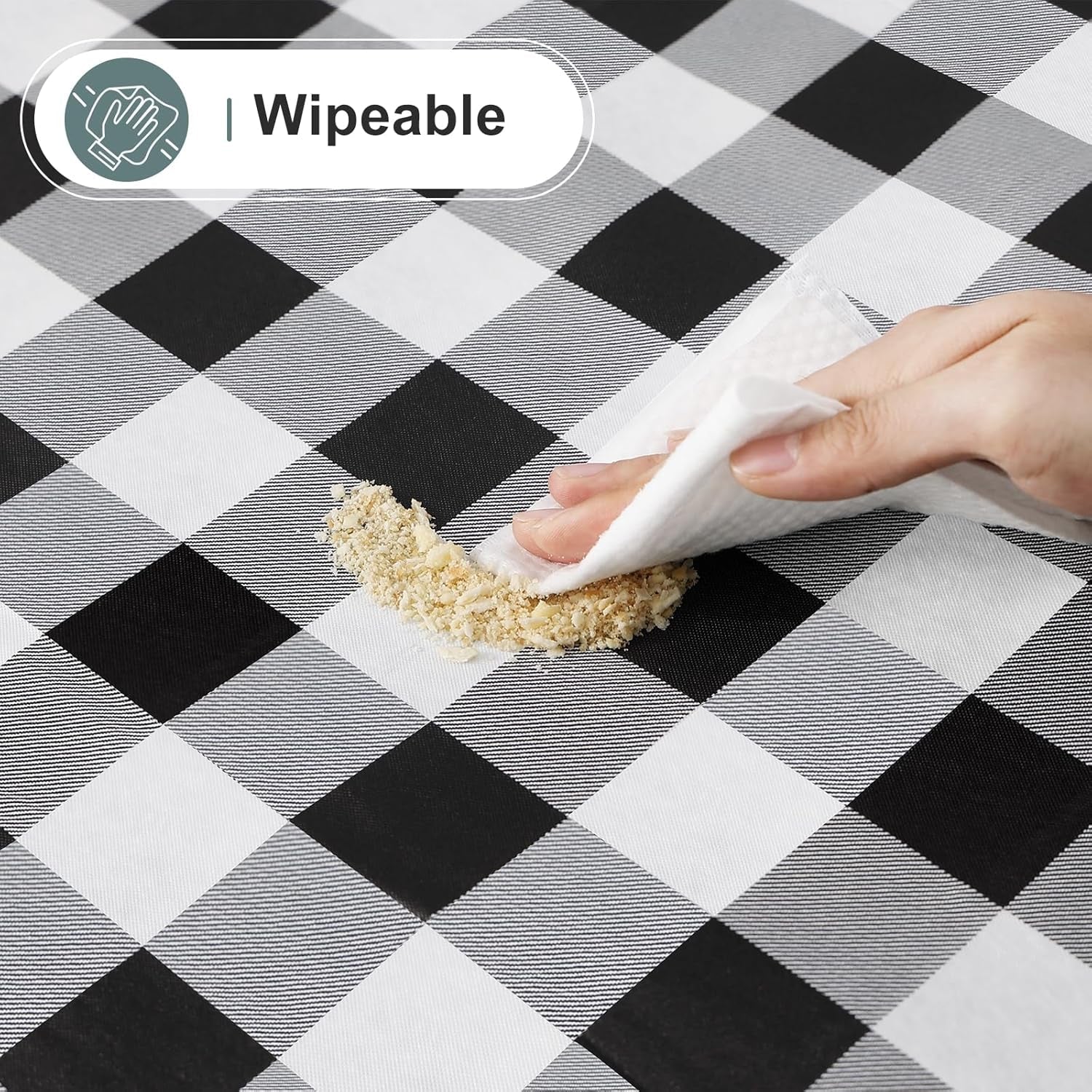 rectangle-waterproof-vinyl-table-cloth-buffalo-flannel-backed-tablecloth-wipeable-plastic-table-cover-for-dinner-kitchen-outdoor-60-x-84-black-and-white
