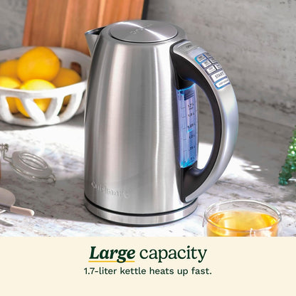 Electric Kettle, 1500W Fast Heating, 6 Temp Presets, 1.7L | Bring Water to a Boil with  Perfectemp Cordless Electric Tea Kettle, Includes Auto Shutoff & 360° Base, CPK-17P14