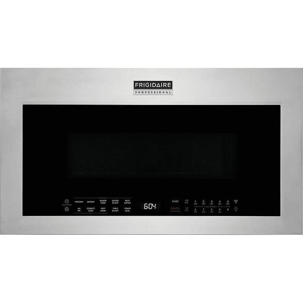 Professional 30 In. 1.9 Cu. Ft. Over-The-Range Microwave in Stainless Steel with Vent and Air Fry1