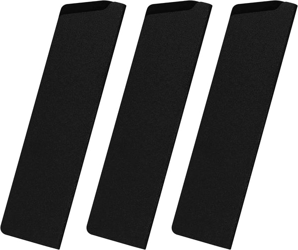 Knife Case Set Universal Knife Edge Guards for 5'' Santoku Deba Chef Knife Sheath Sleeve ABS Knife Cover Case Blade Protectors for Japanese Style Knife(Knives Not Included)1