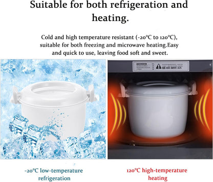 Microwave Rice Cooker1.63 Quart, Microwave Steamer for Vegetables, Micro Cookware for Grains, Pasta & Potatoes - BPA Free, Dishwasher Safe (1.63Quart)6