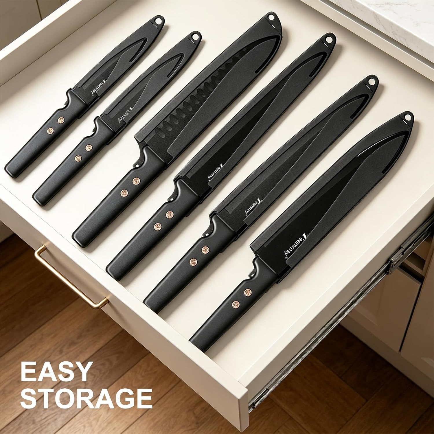12-piece-kitchen-knife-set-stainless-steel-knives-with-non-stick-coating-dishwasher-safe-black-knife-set-with-rose-gold-rivets-6-blade-guards-perfect-for-home-chefs-cooking-enthusiasts