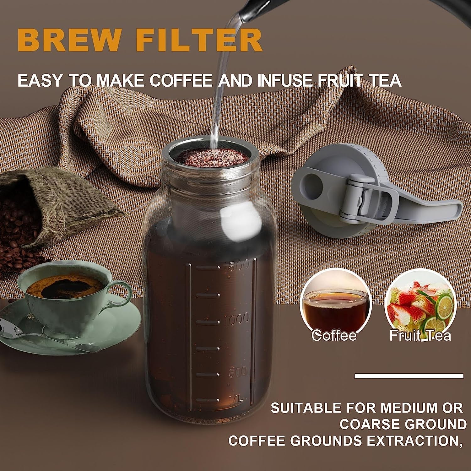 cold-brew-coffee-maker-64-oz-glass-mason-pitcher-100μm-stainless-steel-filter-wide-mouth-design-leak-proof-lid-with-handle-pour-spout-for-iced-coffee-tea-and-cold-drinks