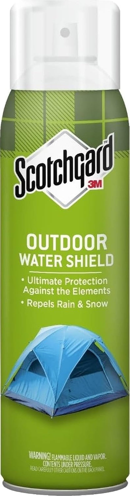 Scotchgard Outdoor Water Shield Spray, 13 Oz, 1 Pack | Repels Water; Ideal for Outerwear, Tents, Backpacks; Compatible with Canvas, Polyester, and Nylon1