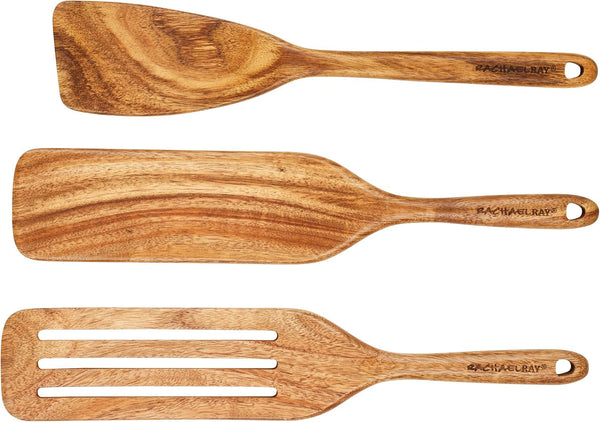 Tools & Gadgets Kitchen/Cooking/Utensils Set, 3 Piece, Acacia Wood2