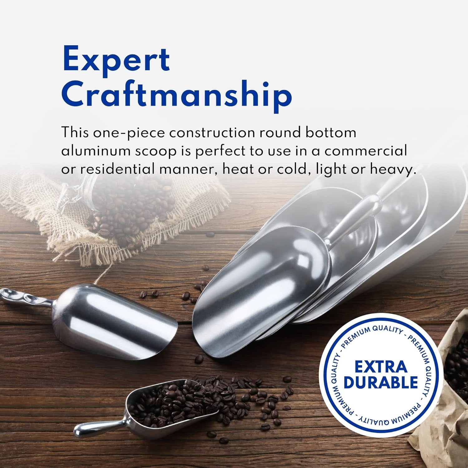 34547-one-piece-cast-aluminum-round-bottom-bar-ice-flour-utility-scoop-24-ounce-silver-hand-wash-only