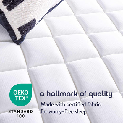 10 Inch Hybrid Mattress, Tight Top, Supportive Foam, Pocketed Coils, Certified Safe Foams & Fabric, Mattress in a Box, Twin8