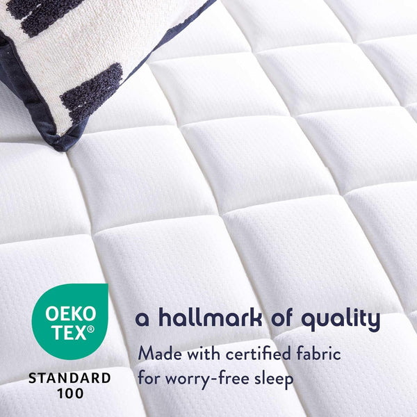 10 Inch Hybrid Mattress, Tight Top, Supportive Foam, Pocketed Coils, Certified Safe Foams & Fabric, Mattress in a Box, Twin8