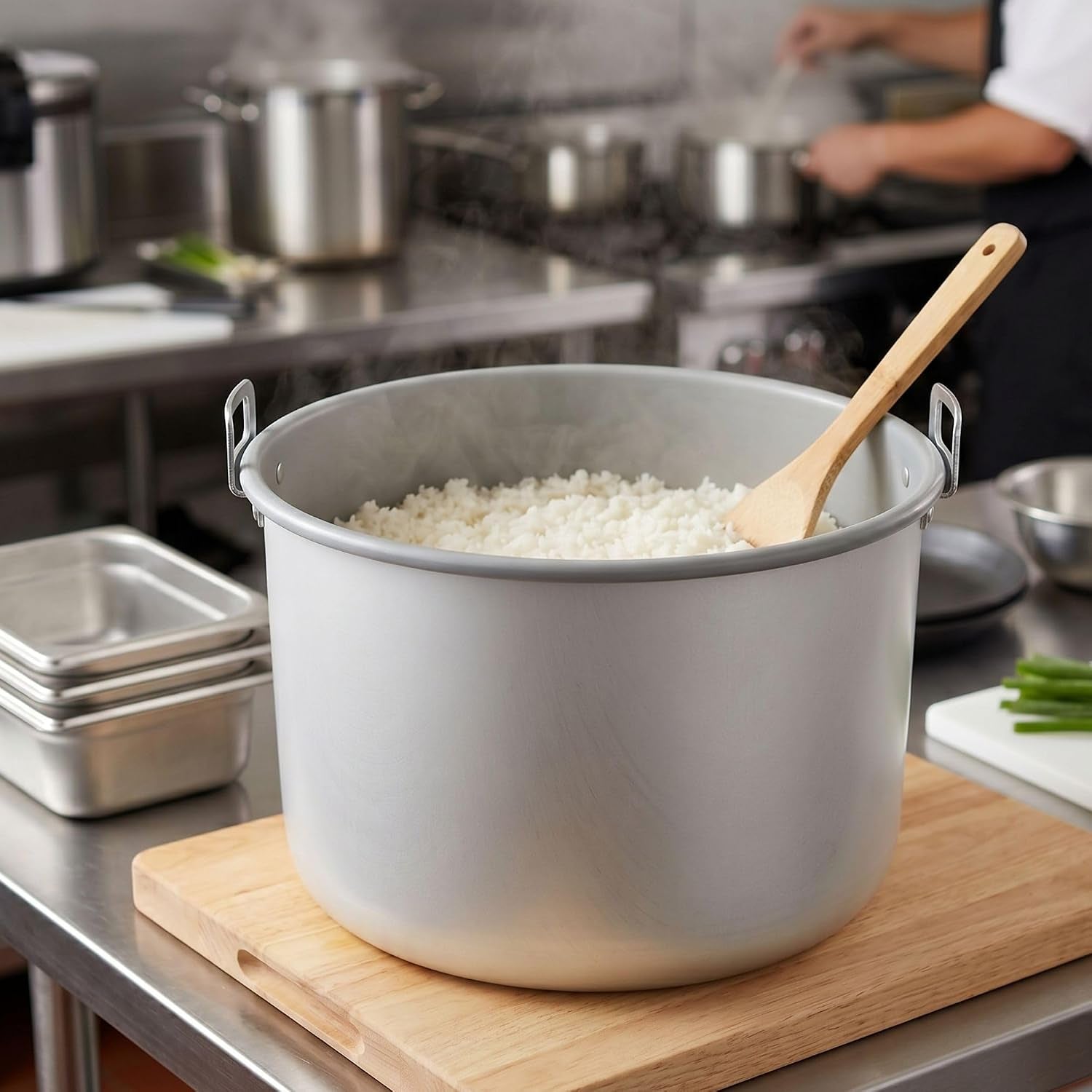 50-cups-aluminum-teflon-coated-rice-warmer-inner-pot-keep-warm-makes-soups-stews-grains-hot-cereals-removable-nonstick-pot-for-commercial-rice-cooker-and-warmer