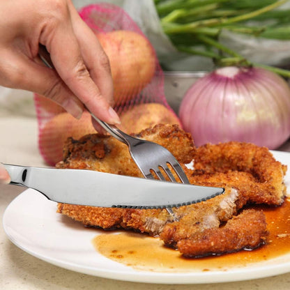 Stainless Steel Steak Knife/Dinner Knife, Set of 86