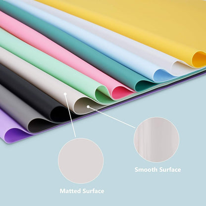 Silicone Mats for Kitchen Counter, Large Silicone Countertop Protector 25" by 17", Nonskid Heat Resistant Desk Saver Pad, Multipurpose Mat, Placemat, Black3