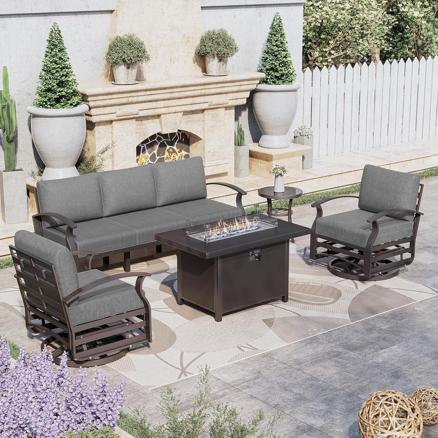 aluminum-patio-furniture-set-5-seat-modern-metal-outdoor-conversation-sets-w-45in-propane-fire-pit-table-swivel-rocking-chairs-patio-sectional-sofa-w-5-1in-cushion-grey